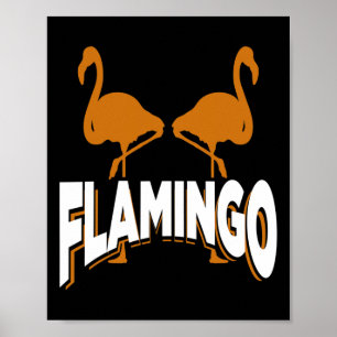 Flamingo I Bird Birdwatching Flock Beach Nature Su Poster
