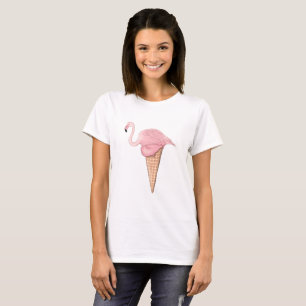 Flamingo Ice Cream T-Shirt