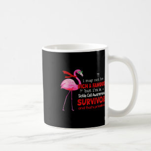 Flamingo I'm A Sickle Cell Survivor That's Pricele Coffee Mug