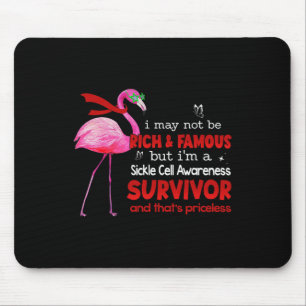 Flamingo I'm A Sickle Cell Survivor That's Pricele Mouse Pad
