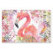 Flamingo in Flower Jungle - Summer Pattern