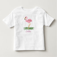 Flamingo In The Grass Personalised
