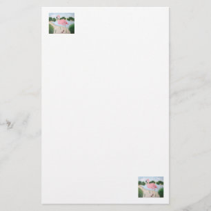 Flamingo in the Marsh Stationery