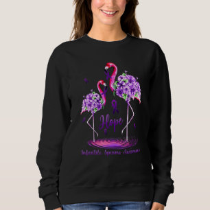 Flamingo Infantile Spasms Awareness Sweatshirt