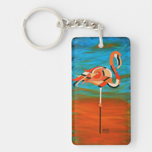 Flamingo Key chain (Front)