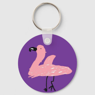 Flamingo Key chain