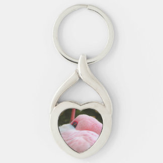 Flamingo key ring