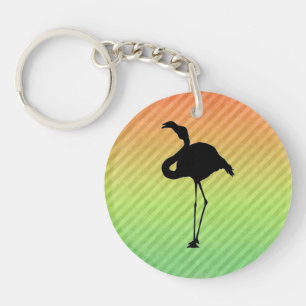Flamingo Key Ring