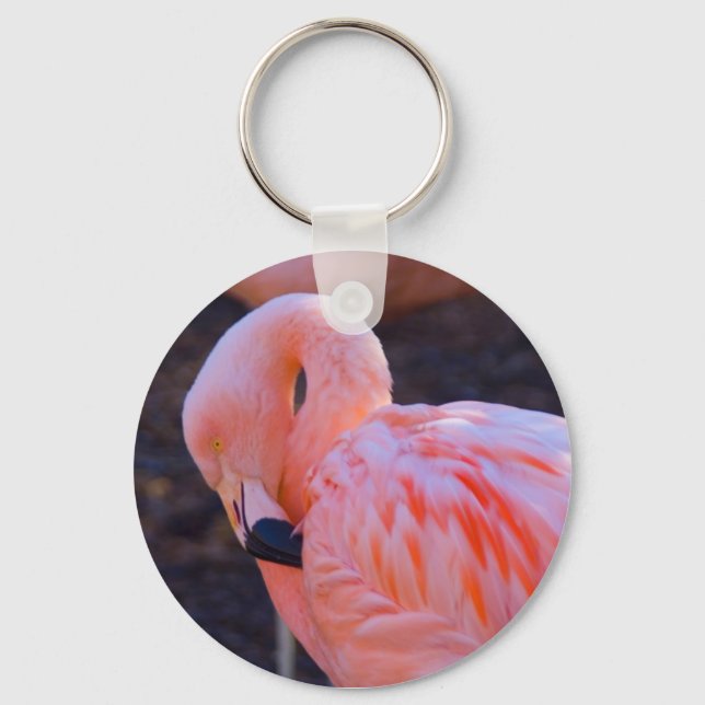 Flamingo Keychain (Front)