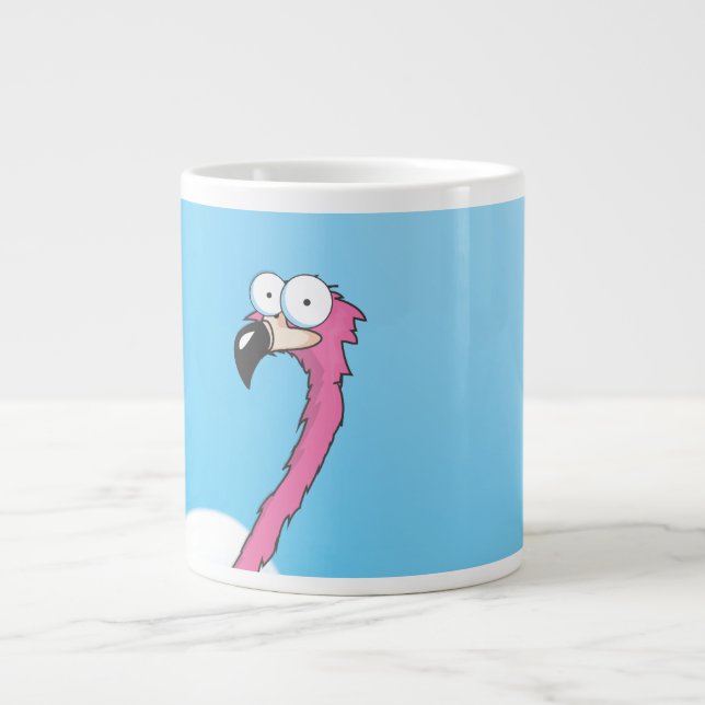 flamingo large coffee mug (Front)