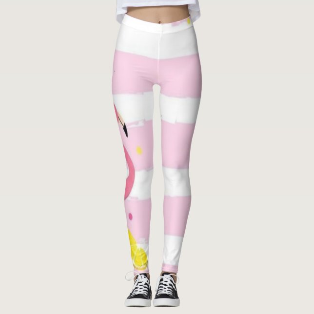 Flamingo  leggings (Front)