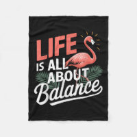 Flamingo Life Is All About Balance Nk Flamingo