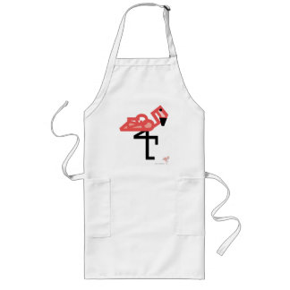 FLAMINGO LONG APRON