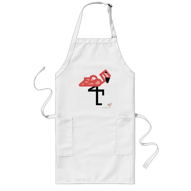 FLAMINGO LONG APRON (Front)