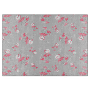 Flamingo Love Multi cutting board