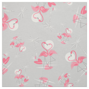 Flamingo Love Multi fabric small