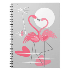 Flamingo Love notebook