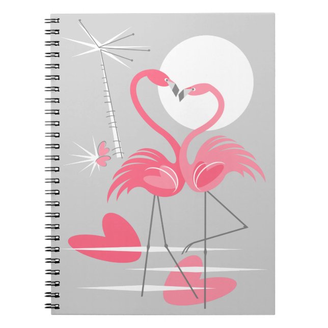 Flamingo Love notebook (Front)