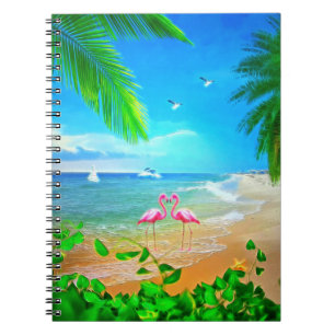 Flamingo Love Notebook