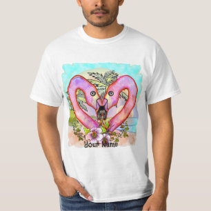 Flamingo Love  T-Shirt