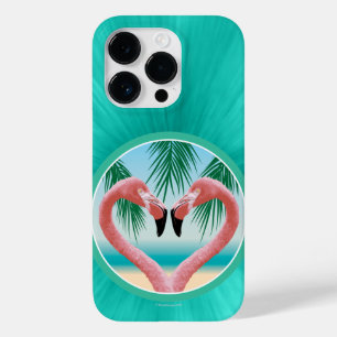 Flamingo Love (Tropical Valentine) Case-Mate iPhon iPhone 14 Pro Case