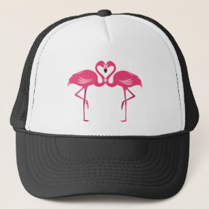 Flamingo Love Trucker Hat