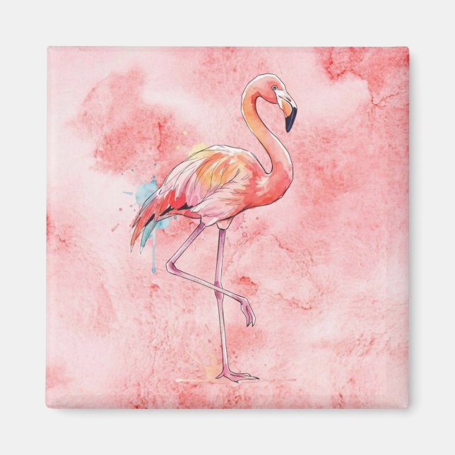 Flamingo Magnet (Front)