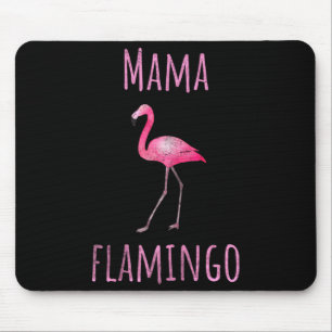 Flamingo mama tropical bird summer animal zoo mouse pad