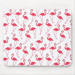 Flamingo Mania Mouse Pad