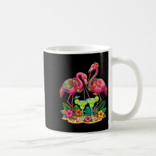 Flamingo Margaritas Bar Hawaiian Beach Girls Coffee Mug