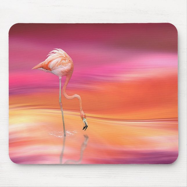Flamingo Mouse Pad (Front)