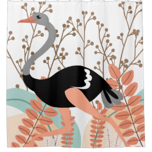 Flamingo nature themed Shower Curtain