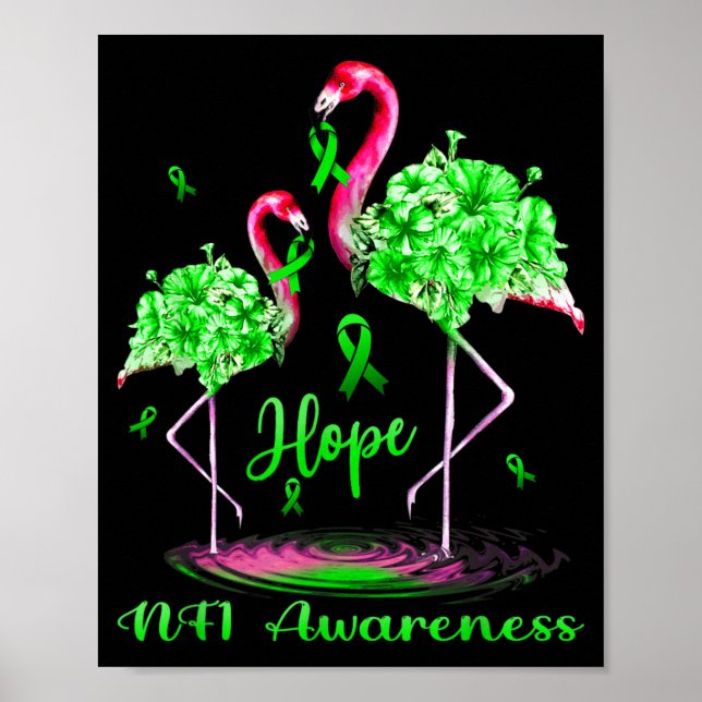 Flamingo Nf1 Awareness Poster (Front)