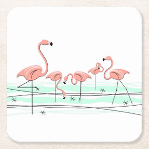 Flamingo Ocean Group coasters