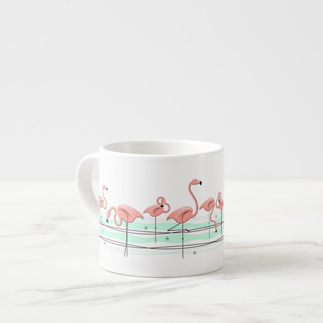 Flamingo Ocean Line espresso mug (Front Left)