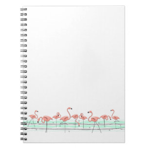 Flamingo Ocean Line notebook