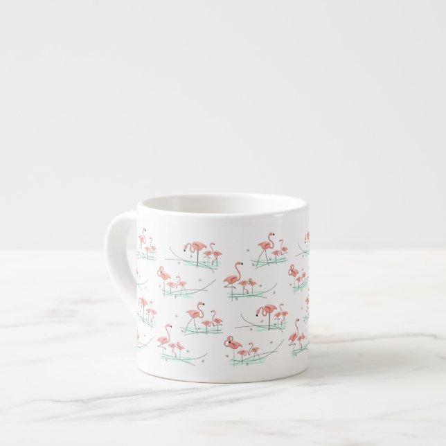 Flamingo Ocean Multi espresso mug (Front Left)