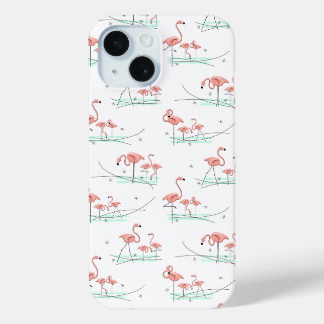 Flamingo Ocean Multi iPhone case (Back)