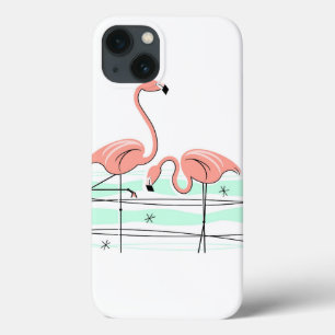Flamingo Ocean Pair iPad case