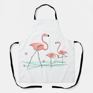 Flamingo Ocean Trio 2 apron