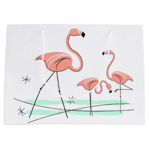 Flamingo Ocean Trio 2 gift bag large