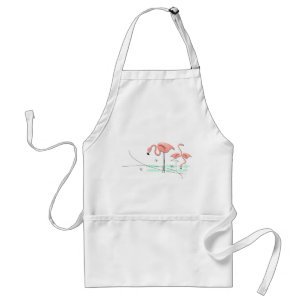 Flamingo Ocean Trio 3 apron