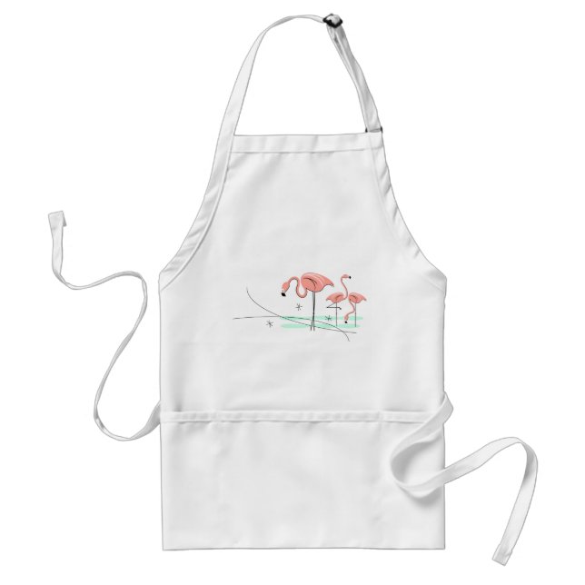 Flamingo Ocean Trio 3 apron (Front)
