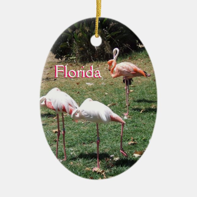 Flamingo Ornament (Front)