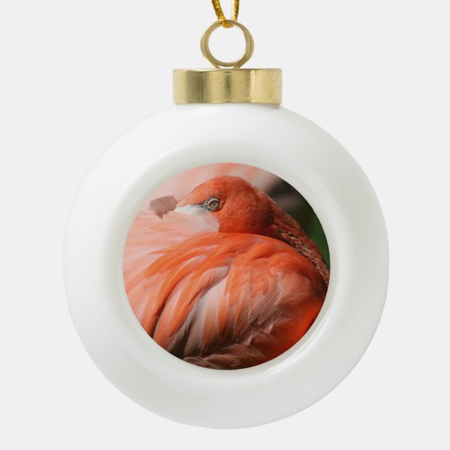Flamingo Ornament (Front)