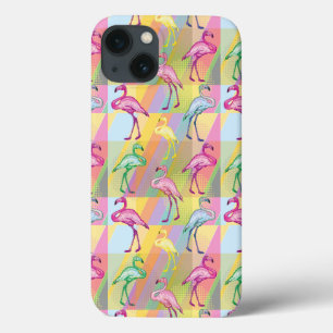 Flamingo Parade iPhone 13 Case