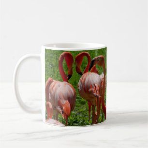 Flamingo paradise coffee mug