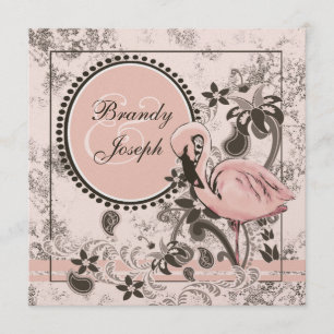 Flamingo Paradise Invitation
