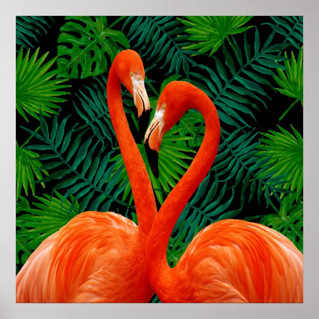 Flamingo Paradise Poster (Front)