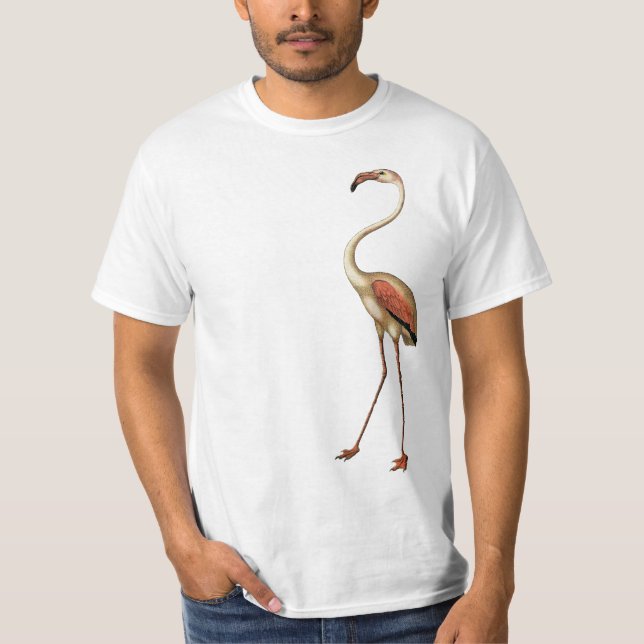 FLAMINGO PARK RETRO Big Pink Flamingo T-Shirt (Front)